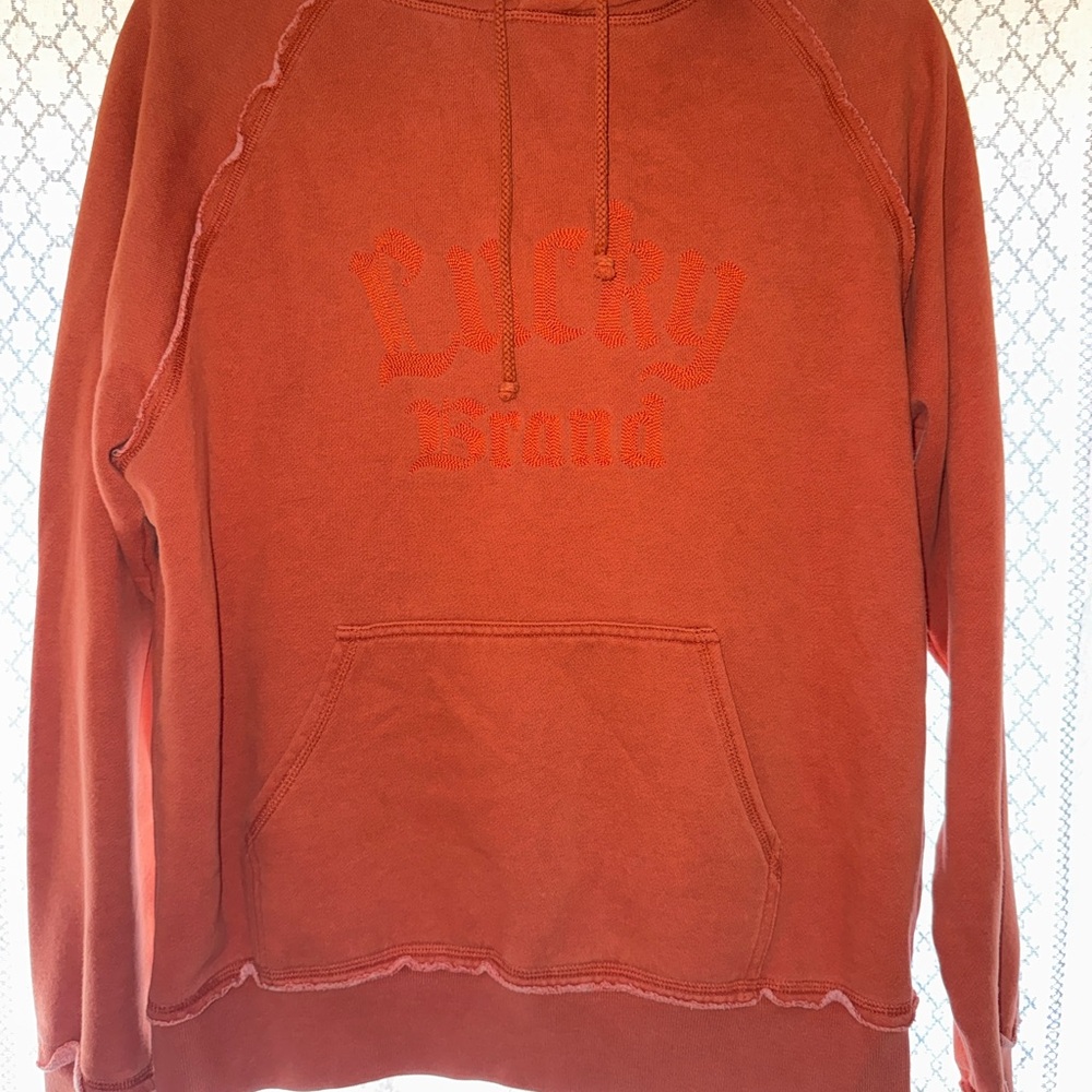 Lucky Brand Rust Sweatshirt